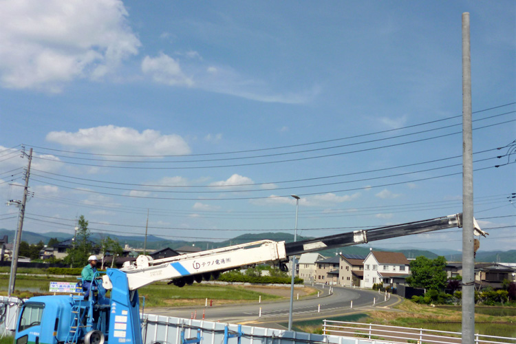 岩手県雫石町の電気工事・電力設備工事 テクノ電通株式会社/一般外線工事